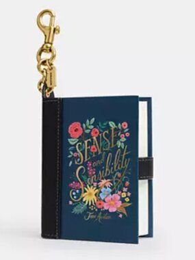 Sense And Sensibility By Jane Austen Book Bag Charm